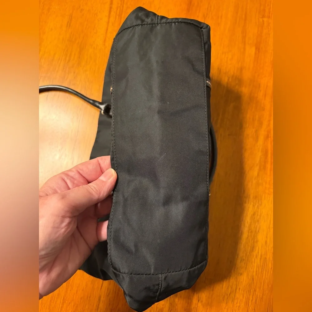 Prada Vintage Black Nylon Tote Bag with COA - Picture 8 of 16